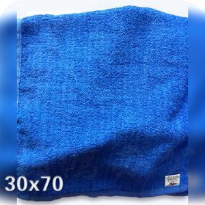  纯棉毛巾 30*70 蓝色