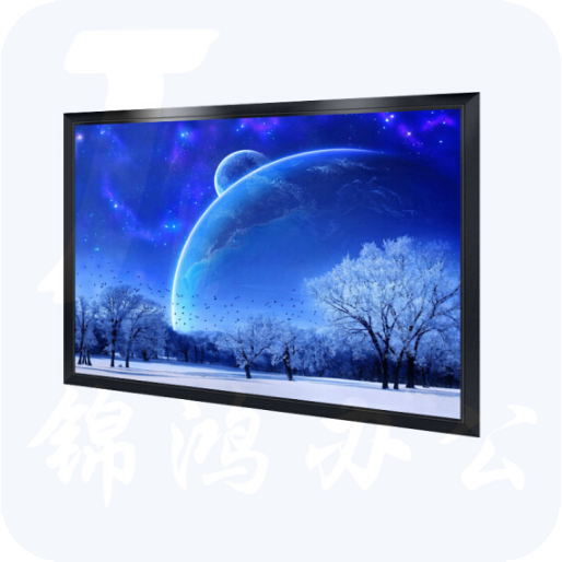 红叶 画框幕布150英寸4:3投影幕布家用商用弹性白塑灰塑金属 白塑  3.05*2.30