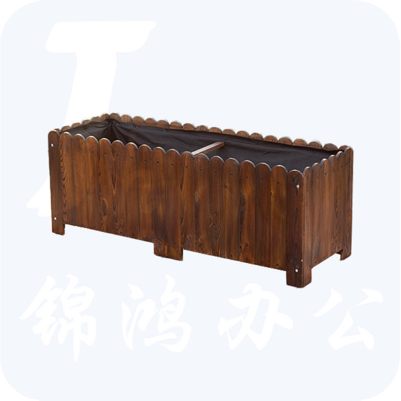 防腐木花箱  80*42*45cm   货号：JC