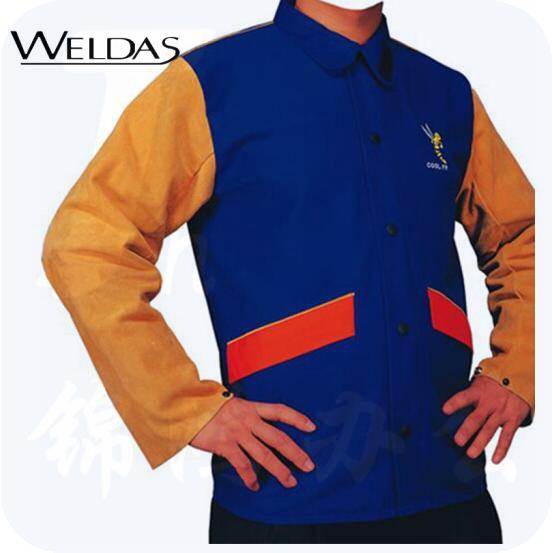 威特仕 / WELDAS -雄峰王 33-3070 时尚防火阻燃布焊工服 设计新颖清爽舒适 XL