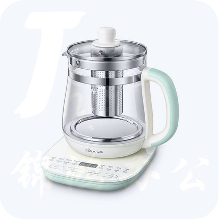 小熊  养生壶家用多功能  煮花茶壶 煮茶器 烧水壶 1.5L多功能恒温水壶  货号：JC