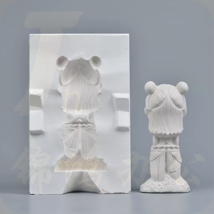 陶艺哪吒石膏模具    手工制作雕塑  哪吒 均码   货号：JC