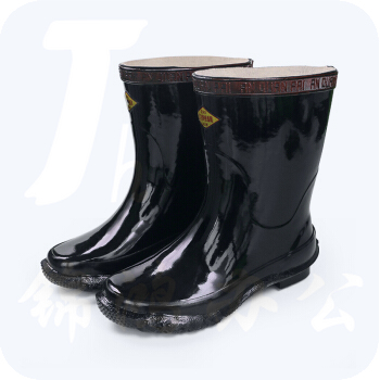 双安 中筒电工鞋 绝缘胶鞋 安全鞋工矿靴 长筒雨靴 20 KV（号码请备注）