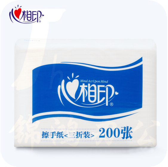 心相印商务擦手纸 CS001 225cm*215cm*1层/张 200张/包