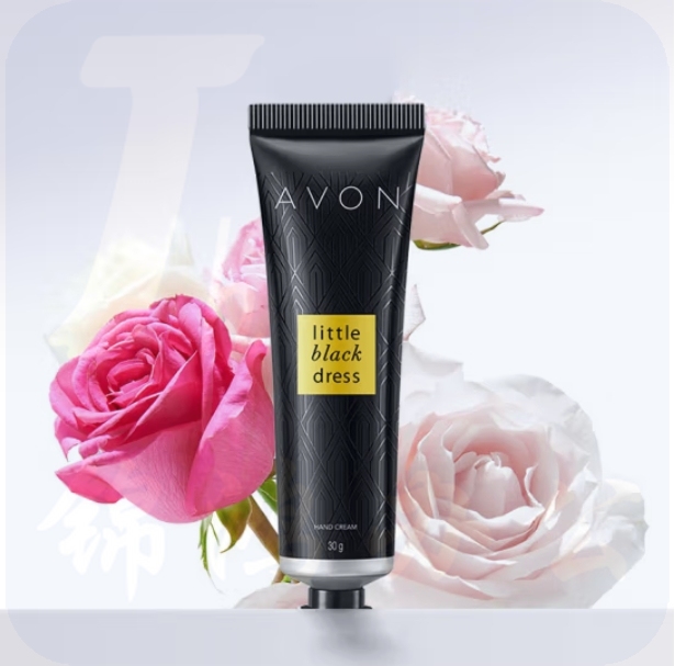 雅芳 AVON小黑裙经典香氛护手霜30g滋润手霜