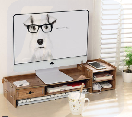 显示器增高底座  桌面室办公桌收纳座