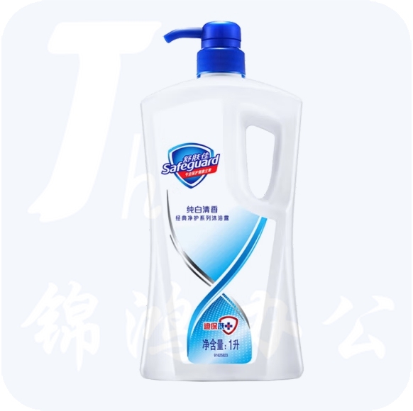 舒肤佳沐浴露纯白清香1L 滋润保湿