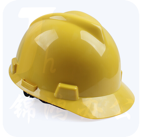梅思安 10172902 V-GardPE标准型安全帽 黄色PE帽壳