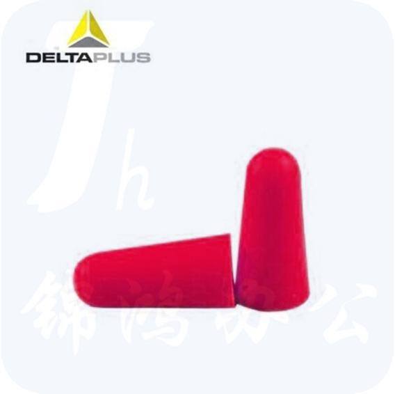 代尔塔 103107 大包装500副PU耳塞 子弹型耳塞无绳