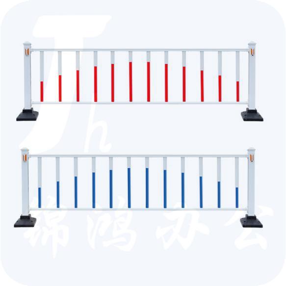 交通设施安全隔离护栏防撞栏杆城市马路防撞围挡  长度3米  立柱高度80cm