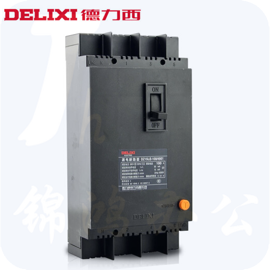 德力西塑壳漏电保护器DZ15LE-100/4901  100A