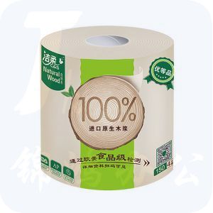 洁柔低白度卫生卷纸 MJ003-01 101*138mm 四层 150g/卷 12卷/提 6提/箱