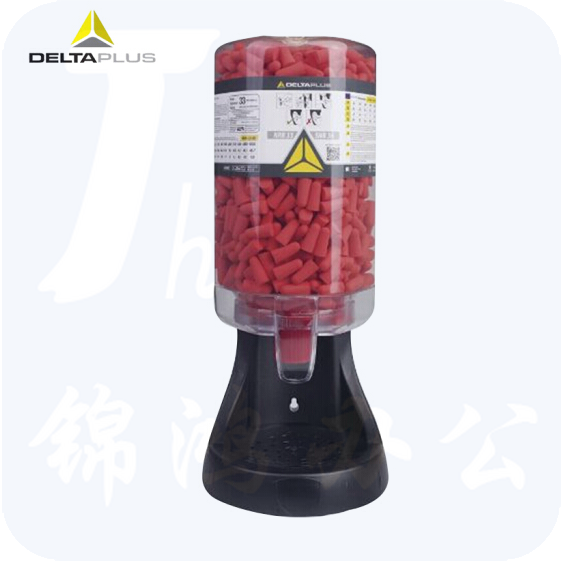 代尔塔 103108 柱形耳塞分配器 内含500副PU耳塞