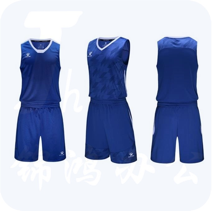 KELME卡尔美  新款篮球服套装比赛训练运动组队球衣3591052
