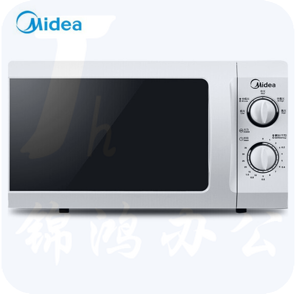 美的 M1-L213B 微波炉 快捷加热 360°转盘加热 旋钮操控