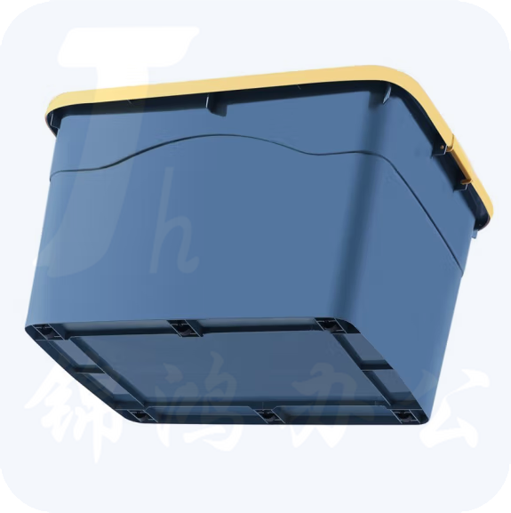 凡高 105升收纳箱储物箱 整理箱61.5 *46.5 *36.5cm 蓝色