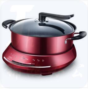 美的（Midea）电火锅大容量 分体式家用多功能电热锅 DHY28