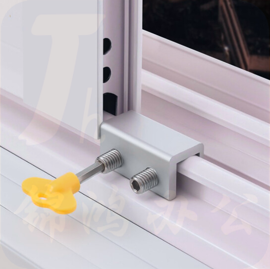 窗户锁扣 门窗锁 推拉门锁儿童防护安全锁神 限位器 长款