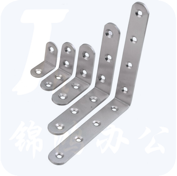 不锈钢角码 三角承重支架 90度直角固定器三角铁 50*50*2mm  4个/组  货号：JC