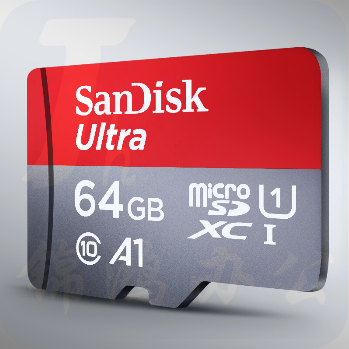 闪迪（SanDisk）64GB TF（MicroSD）存储卡 U1 C10 A1 至尊高速移动版 读速100MB/s