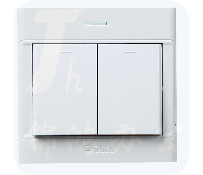 公牛86型两位面板开关G06K211