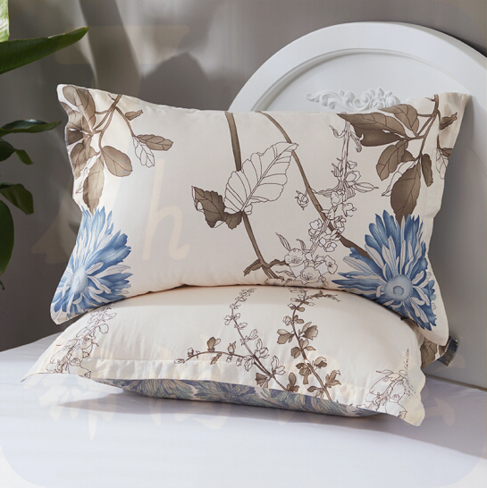 枕套  全棉枕套  枕头套 枕芯套 似水流年