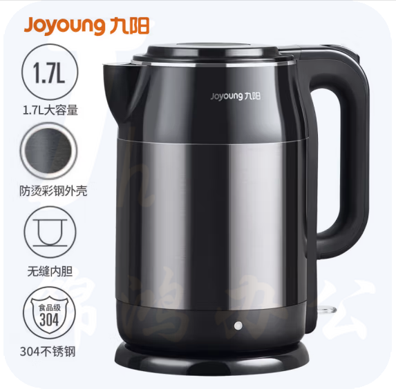 九阳 电热水壶K17-F67 黑色