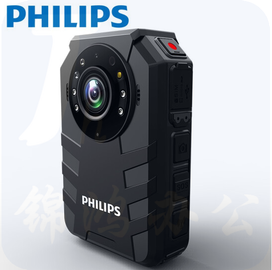 飞利浦 VTR8400(全网通4G) 执法记录仪 标配64G卡 执法取证 便携音视频 货号：WY