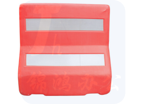 巨联（JULIAN）水马隔离墩 塑料防撞桶 水马注水围挡 交通设施 扇形水马 道路防撞护栏市政水马围栏