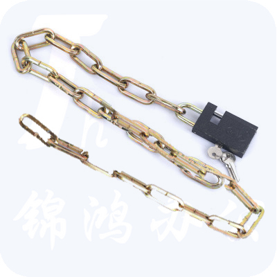  神夺 14环 方链黑铁防撬锁