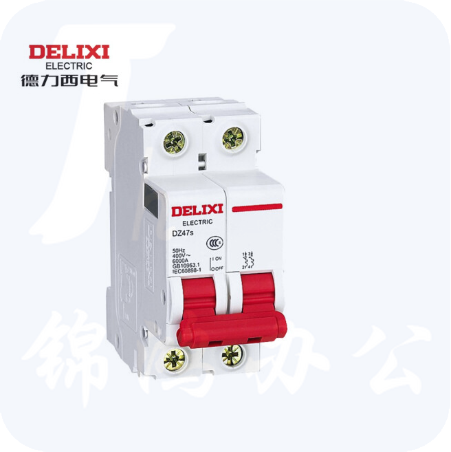德力西 DZ47S 20A 2P D型 DZ47SN2D20 小型断路器