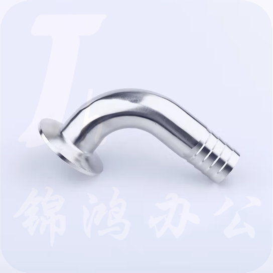 304不锈钢快装弯头 DN20 货号：JC