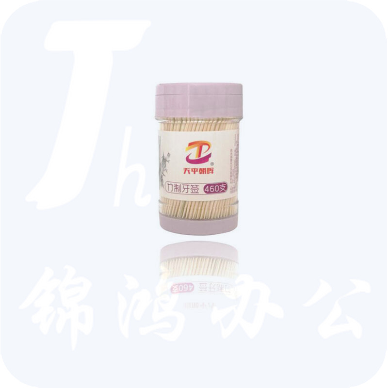 天平朝晖 盒装竹牙签 460只单盒
