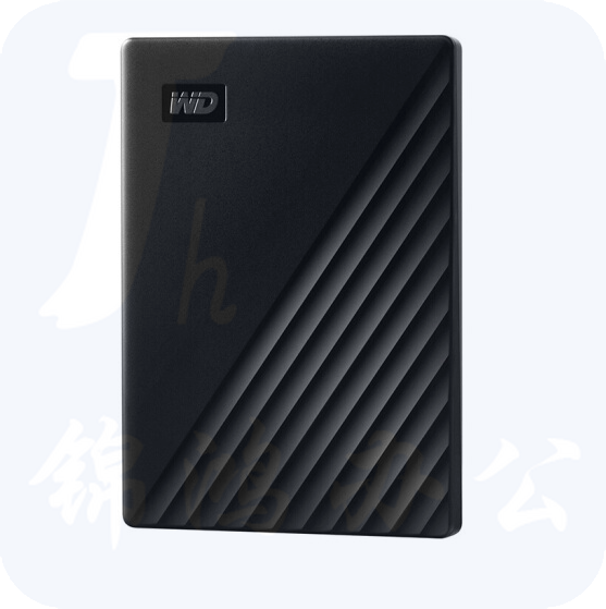 西部数据  1TB USB3.0移动硬盘My Passport随行版 2.5英寸 黑色