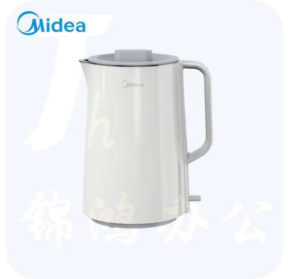 美的（Midea）电水壶 不锈钢开水壶 热水壶 1.5L SH15NS