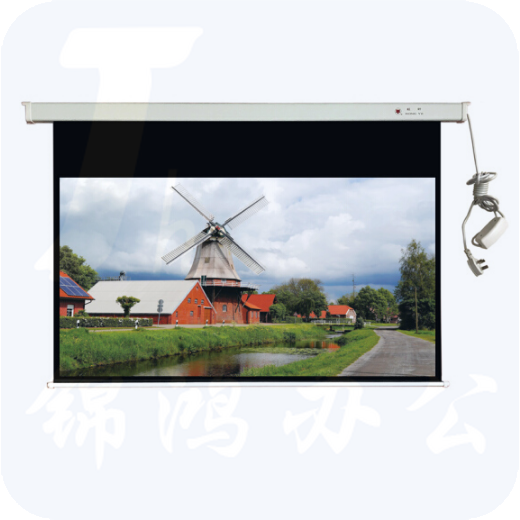 红叶（HONGYE）窄边框100寸16:9纳米高清4K&3D白软幕灰幕金属幕影院画框幕  2.21*1.25