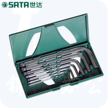 世达（SATA）7件球头内六角扳手组套货号09125