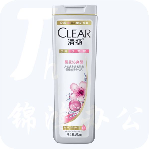 清扬女士樱花沁爽型去屑洗发露200ml