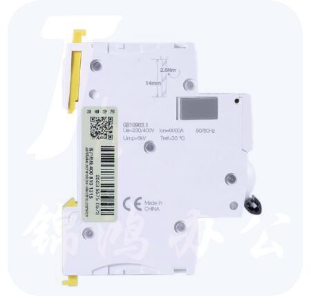 施耐德   C型断路器   iC65N-C1P/3A