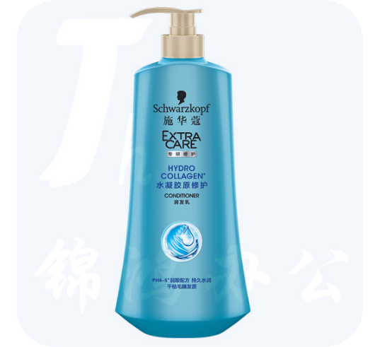 施华蔻 水凝胶原 修护润发乳600ml(12瓶/箱)