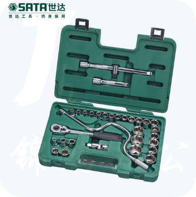 世达（SATA）32件12.5MM系列套筒组套 货号09099
