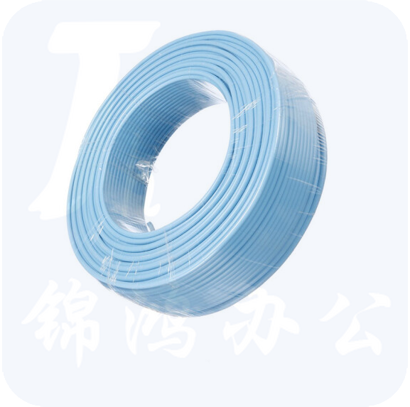 塑铜线蓝色  0.5平方 硬线 200米
