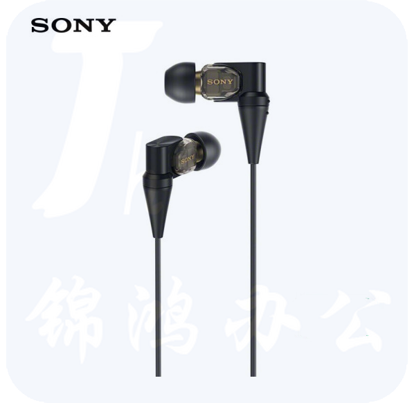 索尼 XBA-N3BP  Hi-Res 混合驱动立体声耳机/耳麦  黑色
