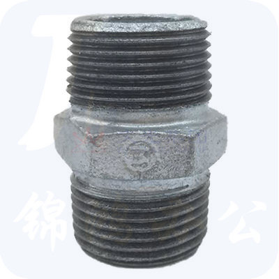 赣玛 玛钢国标外丝 DN40对丝 1.5寸寸外丝水管接头