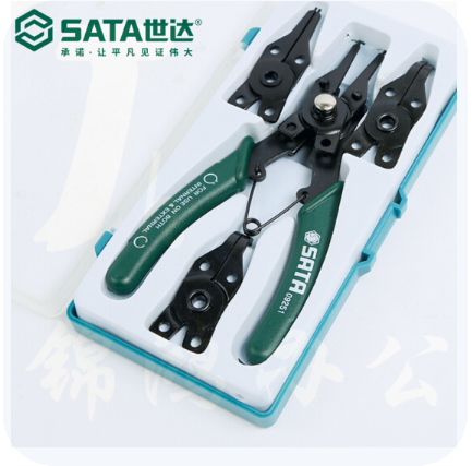 世达（SATA）5件套卡簧钳/挡圈钳 货号09251