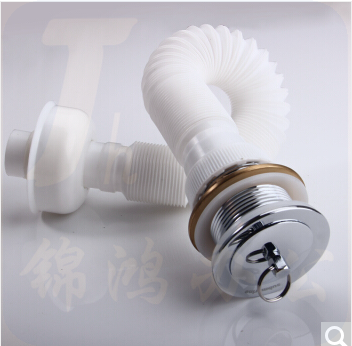 拖把池下水器墩布池套餐洗衣池下水管下水配件套装 内径6-7.5cm可安装下水器套装