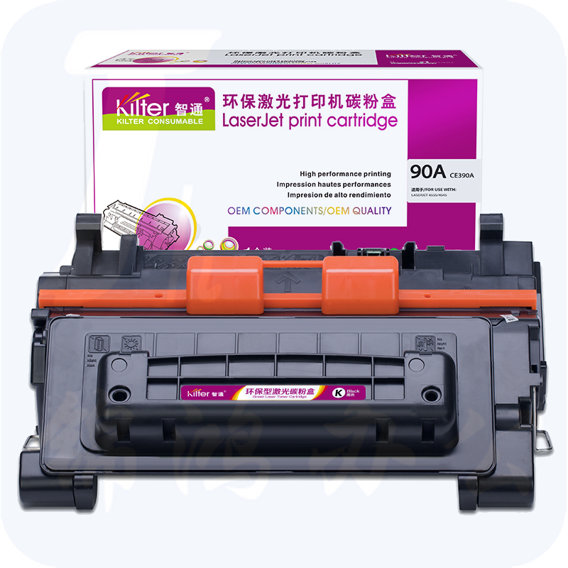 智通ZT CE390A黑鼓(带芯片)   适用HP LaserJet Enterprise600 M602n 600 M601n 600 M603n M4555 M4555f