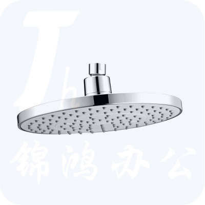 4寸 淋浴花洒顶喷 喷头 花洒单头 圆形大喷头 直径约10CM   货号：JC