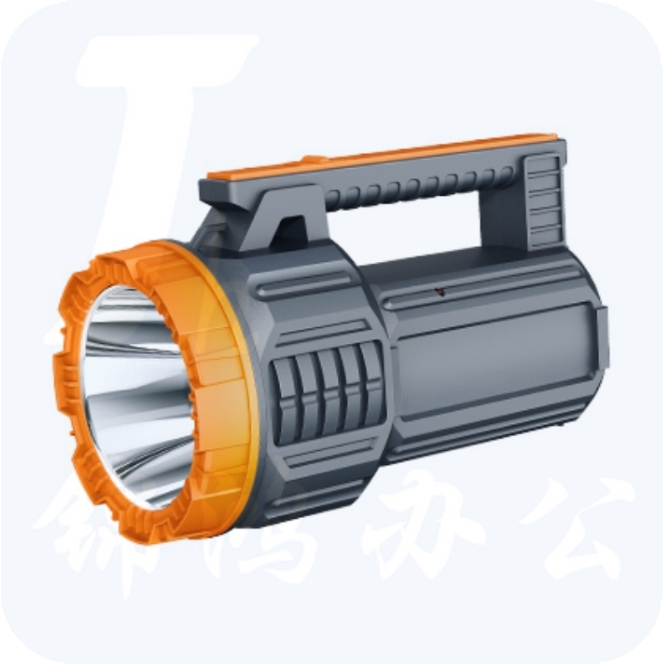 康铭手电筒强光手提灯户外探照灯KM-2701