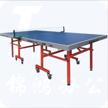 双鱼 乒乓球台 203型室内标准可移动训练与比赛家用 乒乓桌